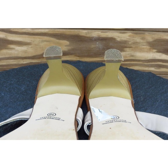 Maurices Size 10 M Beige Flip Flop Synthetic Women Sandal Shoes Farrah - Picture 7 of 7